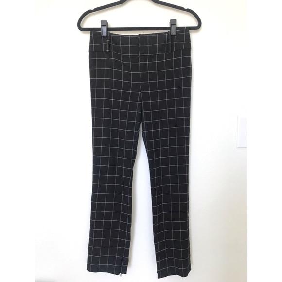 checkered dress pants